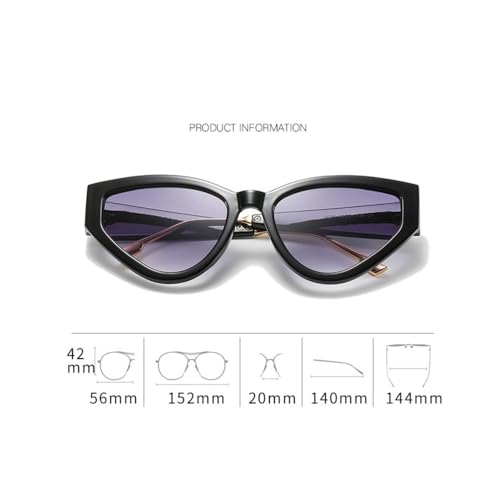 Lunettes de soleil cat eye protégeant du soleil sans serrer le visage