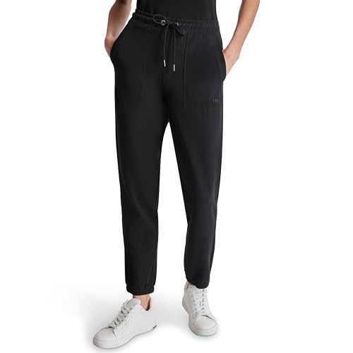 DKNY Women's Jogger, Black, X-Large