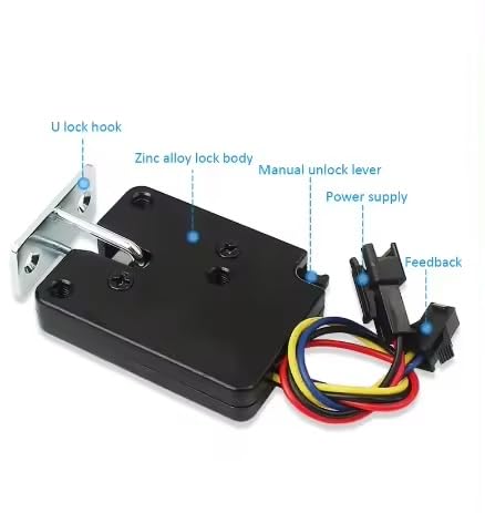 Techtonics Ketrix 12V 1.4A Power Control Electric Door Lock for