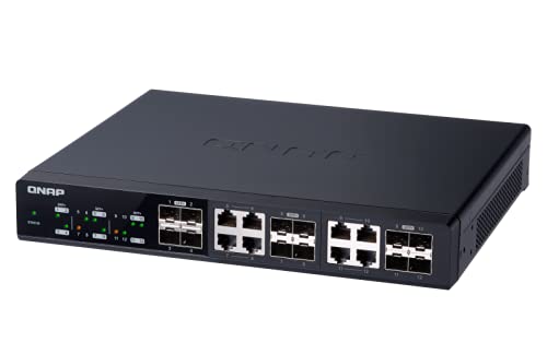 Amazon.co.jp: QNAP QSW-M1208-8C 10GbE マネージドスイッチ 8ポート