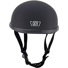 Motorcycle Half Helmet - DOT Approved Adult Men Women Retro Open Face Bike-Helmets, Bicycle/Skateboard Helmet for Adults, Bike, Skate, Scooter, Longboard Half Shell Helmet