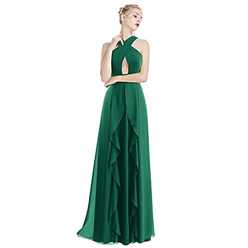 Image of Women Transformer Hi Low Evening Long Prom Dress Halter Convertible Multi Way Spaghetti Strap Wedding Cocktail Maxi Gown