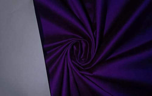 Soie Dupioni violet foncé 137 cm DUP203 pour haute couture
