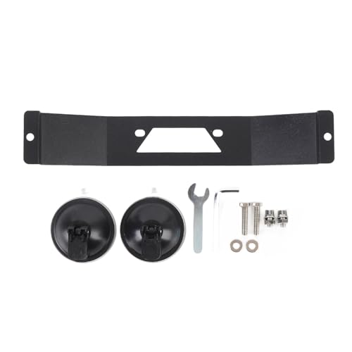 Kit de Montaje con Ventosa para Mini Antena parabólica, Soporte de Base de aleación de Aluminio, Montaje de Antena para Coche, RV, Barco, Estable, Antideslizante, Compacto,