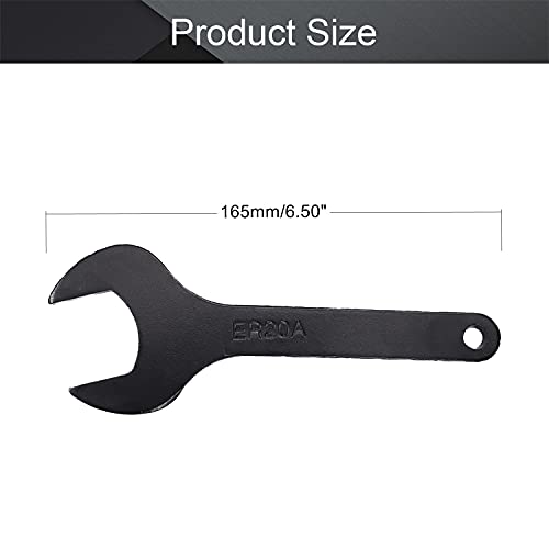 Utoolmart 30Mm Single Open Ended Spanner, Compression Fitting Spanner For Auto Repairing 165Mm Length 1Pcs #TOP1