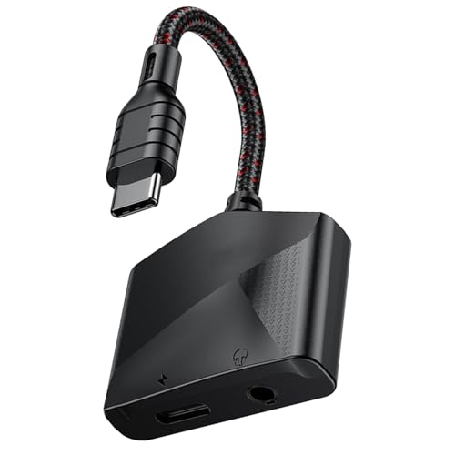 Adaptateur portable USB C vers alimentation rapide et convertisseur son pour carte