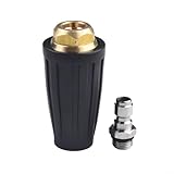 Potente boquilla turbo giratoria de limpieza a chorro compatible con la mayoría de marcas de lavadoras de alta presión (035)