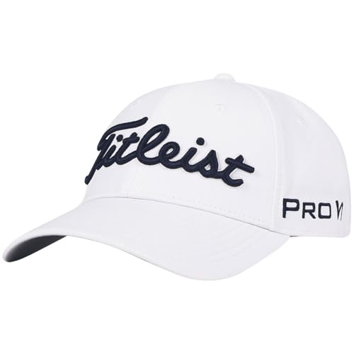 Titleist Golf Juniors Tour Performance Hat White/Navy