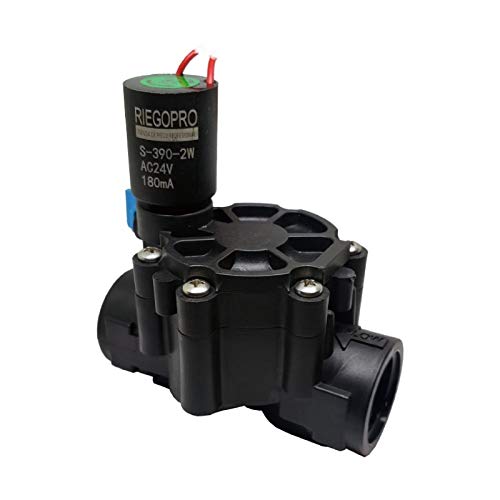 Riegopro Electroválvula RP-100 1' 24V A.C. con selector para Apertura Manual para programadores de 24V