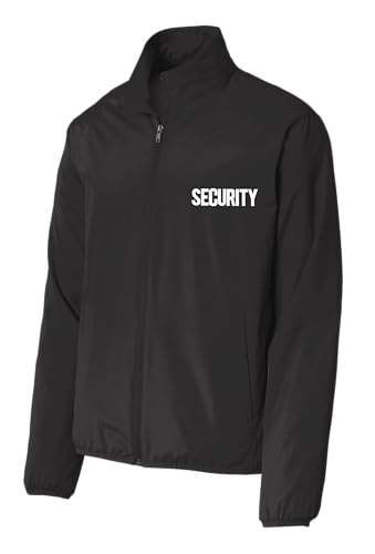 Men's Professional Security Windbreaker Full & 1/2 Zip Soft Shell Jacket Coat2