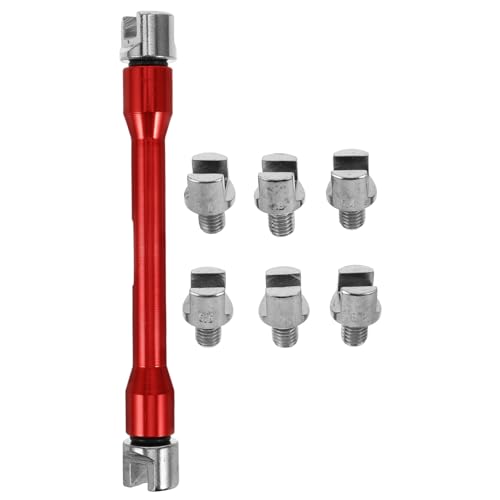 Mikinona Metal Motorcycle Spoke Wrench 1 Set for Motorbike Tire Spokes Adjustment