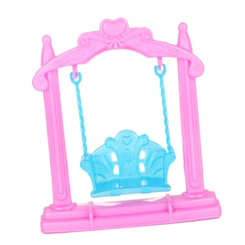 minkissy Miniatur Puppenschaukel aus Robustem Material Kreatives Puppenhaus...
