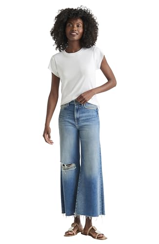 Splendid Women's Faye 1x1 Crew Neck Tee4