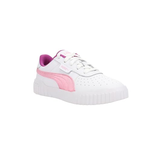 PUMA Kids Girls Cali Rose Perforated Lace Up Sneakers Shoes Casual - White2