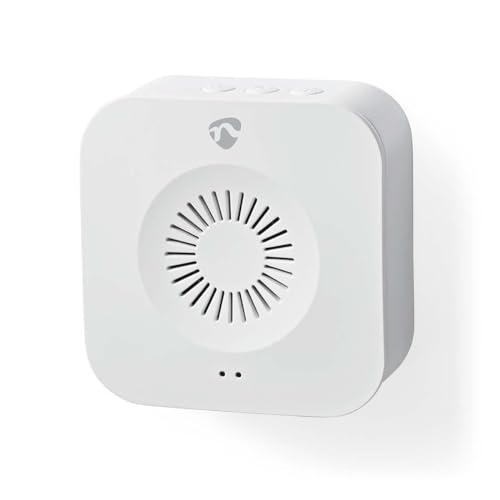 Nedis SmartLife Gong | Wi-Fi | Zubehör für: WIFICDP10GY / WIFICDP30WT / WIFICDP40CWT | Batteriebetrieben | 4 Sounds | 4.5 V DC / 5 V DC | Verstellbares Volumen | Weiss