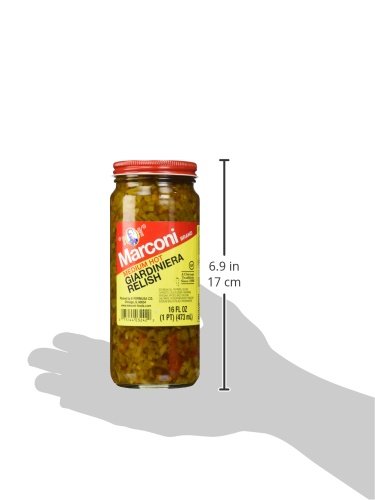 Marconi Medium Giardiniera Relish, 16 Ounce #TOP2