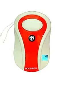 Tool Point ABS Gayatri Mantra Door Bell UDB-11 (Medium, White)