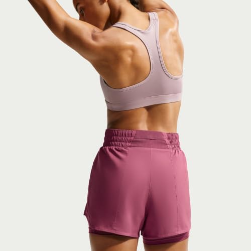 Pantalons Fitness 2 en 1 Nike One Dri Fit taille haute 3 Femme - vue 8