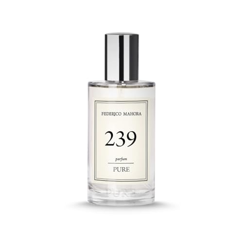 Perfume Pure 239 Femenino 50 ml – Fragancia Floral Especiada con Mandarina, Iris, Cedro y Almizcle – Alta Concentración 20% – Intensa y Duradera