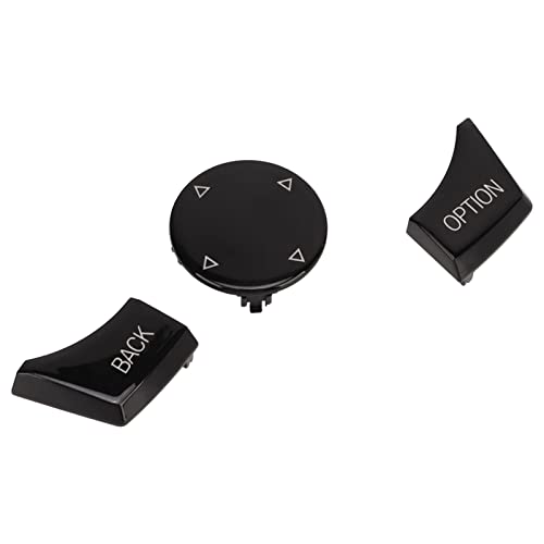 Aramox Multi-Function Media Buttons Piano Black Car Interior and Exterior Modification For F Series