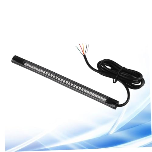 ULTECHNOVO 2 Peças 48 Faixa De Luz De Freio De Motocicleta Luz De Freio Traseira Luz Integrada De Lu