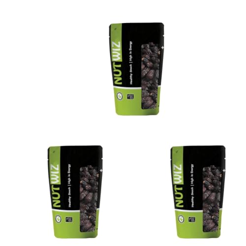 Image of Nutwiz Dried Fruits Nuts And Seeds (Lal Khajoor /Red Dates, 200g) (Pack of 3)