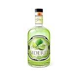 SIDERIT Gin Gingerlime 43% Vol, 700ml – Ginebra artesanal con jengibre, lima y cardamomo. Destilación en vidrio. Equilibrio cítrico y especiado, ideal para cócteles o disfrutar sola.