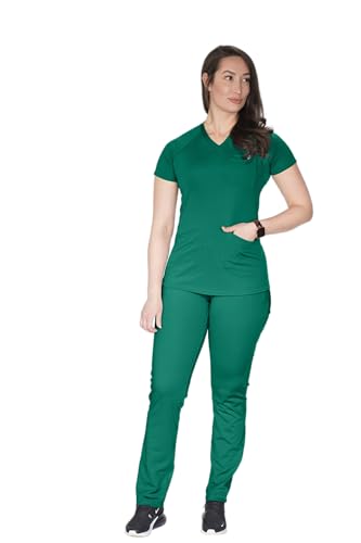 Image of FIT Scrubs Evrpur 2.0 Women's Scrub Pants Hunter Green /XXL-Reg