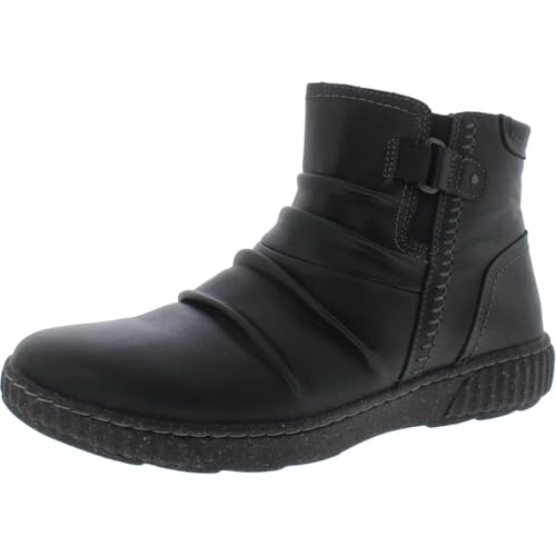 Image of Clarks 261706555095 CarolineOrchid Black Leat Ladies' W120