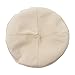 Women's French Beret Cap - Cotton Fashion Solid Beret Hat with Buckle Front - Breathable & Comfortable - Classic Stylish - Beige