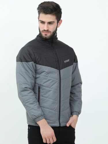 Image of Ryker Regular Fit Polyester Men's Jacket Full Sleeve Zipper Jacket for Men's
