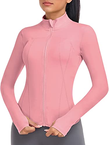 Vutru Women's Workout Yoga Jacket Full Zip Running Track Jacket #TOP3