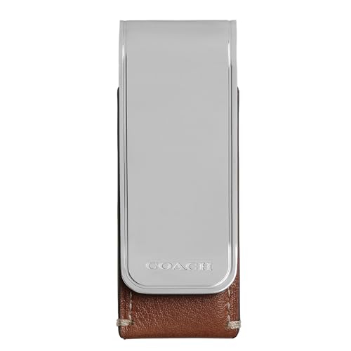 Money Clip in Natural Full-Grain Leather