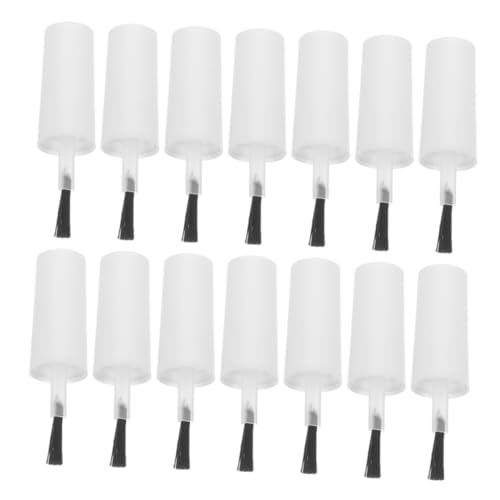 FOMIYES 25Pcs Precision Gel Nail Polish Brush Replacement Brush for Dip Powder Liquid Gel Manicure Nonshedding Bristles for Smooth Application for Nail Salon DIY Use