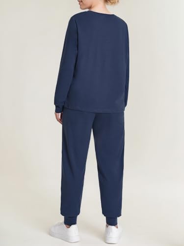 Women's Petite Lounge Sets Short Length Joggers2