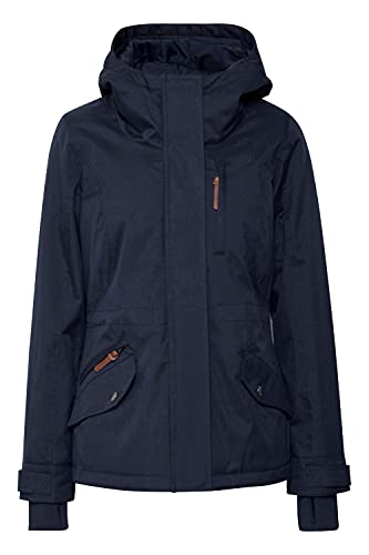 OXMO Bellissa Damen Winterjacke Damenjacke Jacke gefüttert mit Kapuze, Größe:M, Farbe:INSIGNIA B (791991)