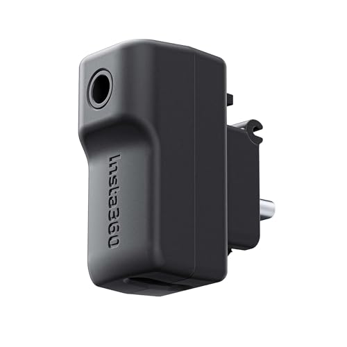 CYNOVA Insta 360 X4 Mic Adapter for External Microphones