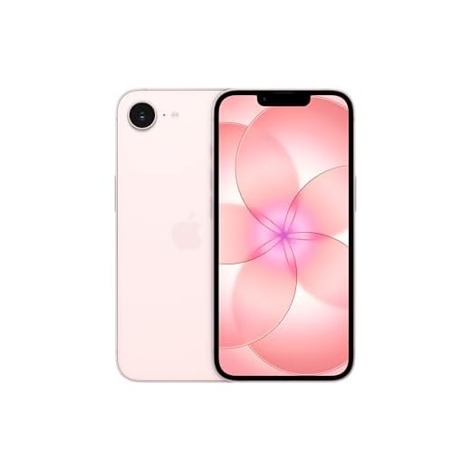 Apple iPhone 17e 512GB: 6.1-inch Super Retina XDR Display, A19 Chip, All-Day Battery Life, 48MP Fusion Camera; Soft Pink
