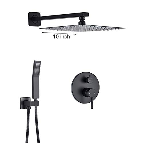 Combiné de douche noir mural pour transformer votre routine bien-être - 4