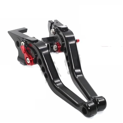 HYDBCNP Motorcycle CNC Adjustable Clutch Brake Levers Fit for NX400 NX 400 2023 2024 2025(Black-Orange) - 2