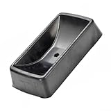 Strapazierfähiger Gummi-Keil für Stabilisator, kompatibel mit verschiedenen Anhängerrädern, verhindert Rollen und Sinken für sicheres Parken von Wohnmobilen und Bootsanhängern (2 Stück)