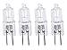 Price comparison product image electrosmart Quantity: 4 G4 20w 12v Warm White Eco Halogen Capsule Bulbs/Lamps Energy Efficient only uses 14w of Power