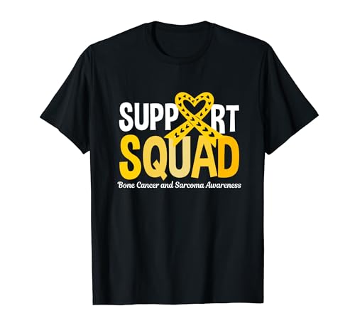 Support Squad Bone Cancer And Sarcoma Awareness T-Shirt