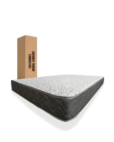 El Mejor Listado de Colchones estandard los 5 más buscados. 48 COLCHONES MONAL CONFORT | Colchones Matrimoniales | Acolchado Extra | Se amolda al Cuerpo, da Soporte Lumbar | Air Flow Colchón de Temperatura Agradable| Adiós cansancio| 21 cm...