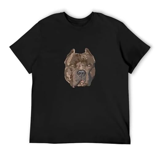 American Bully Watercolor Dog Tee Mens
