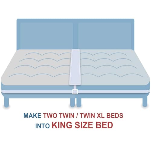 Kit de pont de lit double avec sangle réglable et matelas - 5
