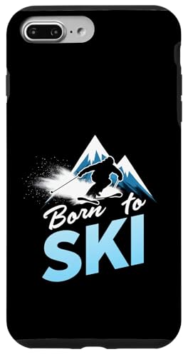 XL[pMtg Born To Ski X}zP[X iPhone 7 Plus/8 Plus p