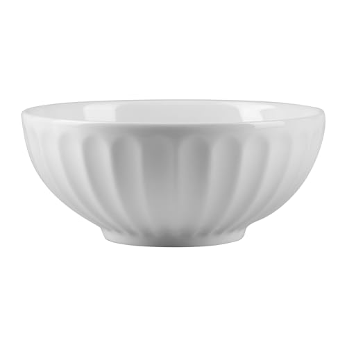 GENEVIEVE LETHU 535987 - Cuenco (porcelana blanca, 56 cl, 14,5 cm, altura 6 cm)