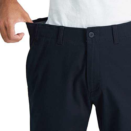 Haggar Men's Life Khaki Comfort Flat Front Straight Fit Chino Pant4