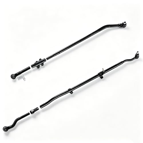 AngyMeck Steering Linkage Adjusting Sleeve Drag Link Tie Rod Front Suspension Kit Fits 2007-2016 Jeep Wrangler 3.6L 3.8L DS800982A DS300005 DS300043 ES800594